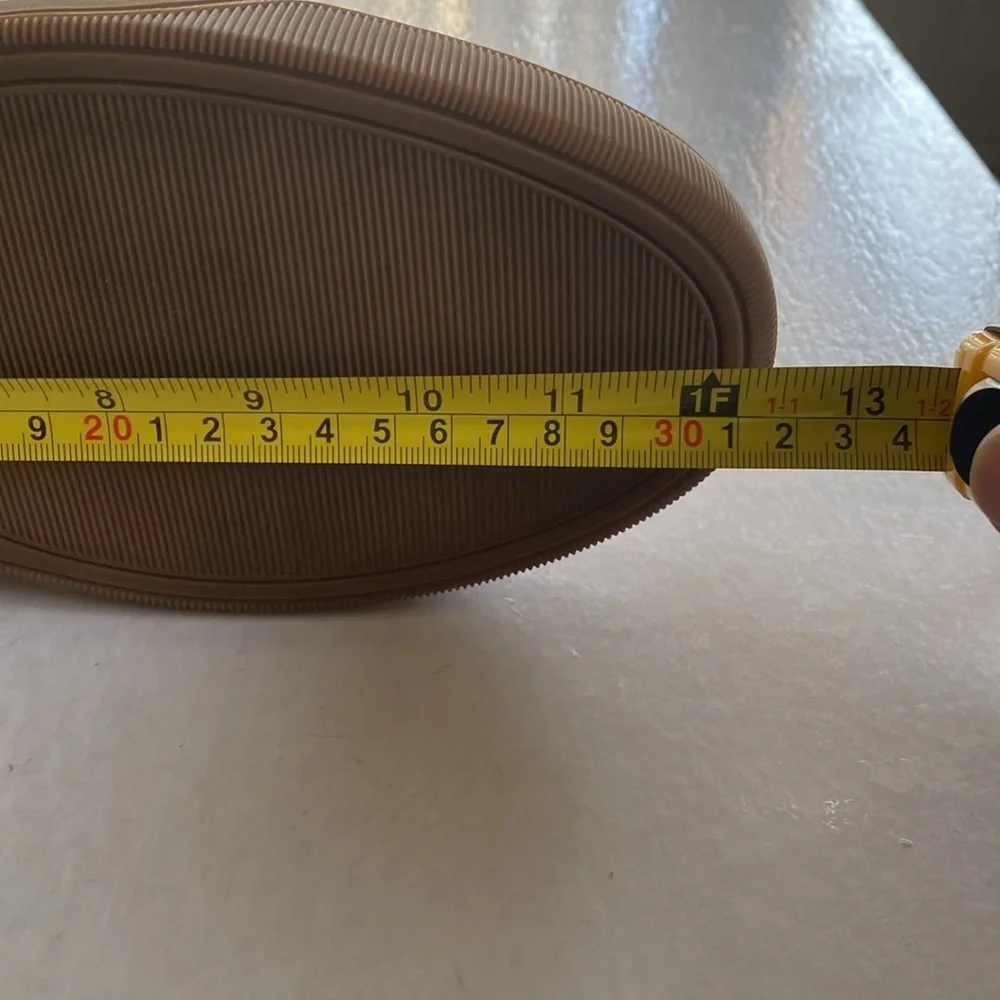 LANVIN Men’s Cream/Brown Lace Up Sneakers Size 11 - Picture 9 of 9